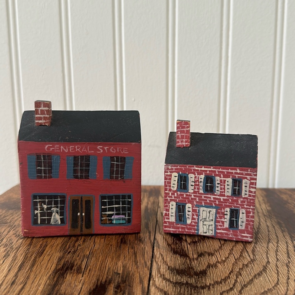 Vintage Wood Buildings